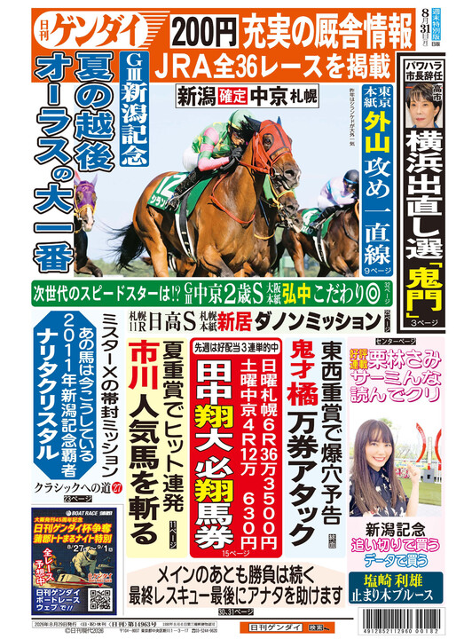 紙面一覧 | 日刊ゲンダイ競馬